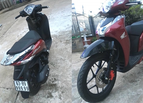 Soi Honda SH mode biển "ngũ quý 9" giá hơn 500 triệu đồng