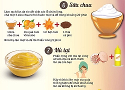 9 mặt nạ dưỡng da tự chế tốt nhất từ thực phẩm