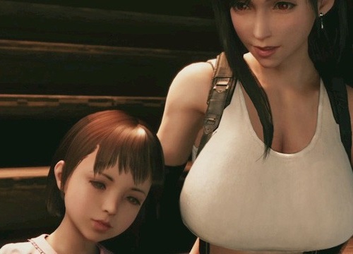 Bức xúc vì ngực Tifa bị cha đẻ sửa bé tẹo teo, game thủ ra tay 'buff mạnh vòng 1' khiến fan FF7 Remake tròn mắt