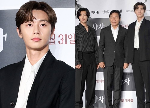 Chẳng may lọt vào khung hình với Park Seo Joon, tài tử "con nhà giàu" vạn người mê bỗng hóa bạch tuộc, nấm lùn