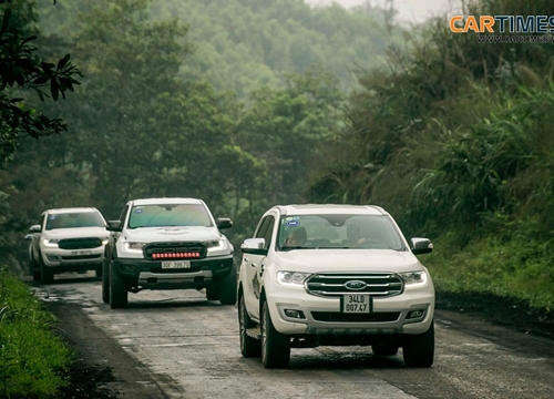 Đi mỏ cùng bộ ba xe Ford mới: Everest, Ranger và Raptor