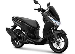 Học theo "đàn anh" Nmax, Yamaha Lexi bổ sung biểu tượng logo 3D màu vàng