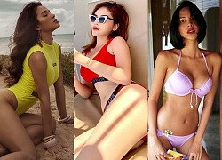 Mùa hè nóng rực với loạt mỹ nhân Việt thi nhau khoe dáng với bikini