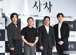 Park Seo Joon đẹp trai, áp đảo Woo Do Hwan tại họp báo phim 'The Divine Fury'