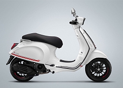 Piaggio ra mắt phiên bản mới Vespa Sprint Carbon 2019: thêm màu mới, tối ưu động cơ