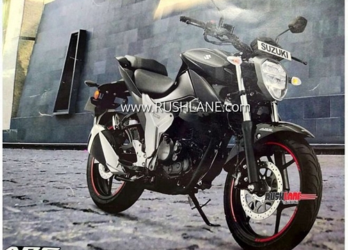 Suzuki Gixxer 155 2019 rò rỉ ảnh trước ngày ra mắt