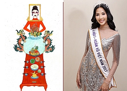 Hoàng Thuỳ sẽ mặc trang phục 'Bàn thờ" tham dự Miss Universe 2019?