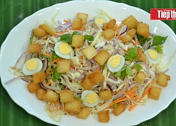 Vào bếp cùng mẹ: Bữa tối nhẹ nhàng với salad rau củ