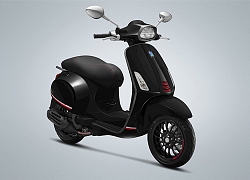 Vespa Sprint Carbon 2019 giá 78,5 triệu đồng tại Việt Nam