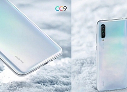 Xiaomi Mi CC9 phiên bản màu trắng lộ ảnh báo chí chính thức