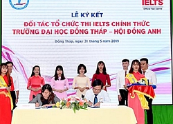 Đại học Đồng Tháp hợp tác Hội đồng Anh tổ chức thi IELTS