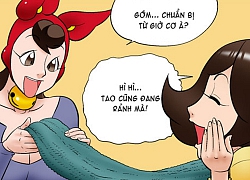 Kim Chi & Củ Cải (bộ mới) phần 623: Chiếc khăn len