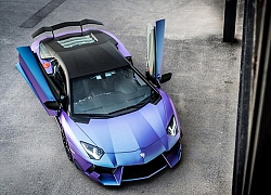 Lamborghini Aventador bản Rồng tím đặc biệt