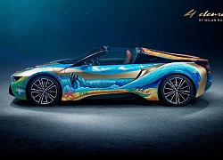 Ngắm BMW i8 Roadster phiên bản nghệ thuật hàng độc sắp được bán đấu giá