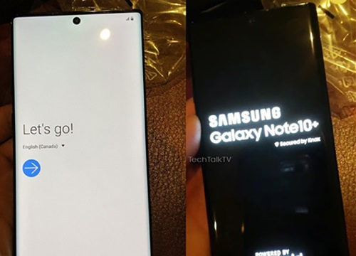 Samsung Galaxy Note 10+ bất ngờ lộ ảnh trên tay người dùng