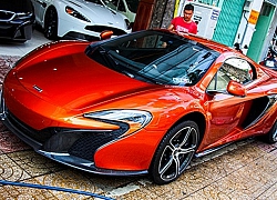 Siêu xe McLaren 650S mui trần của đại gia Sài Gòn