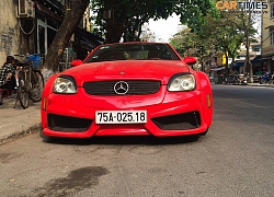 Tóm gọn "hàng độc" Mercedes-Benz SLK độ kiểu Ferrari tại Huế