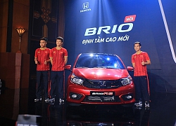 Cầu thủ ĐTVN thích thú, muốn 'tậu' Honda Brio mới ra mắt