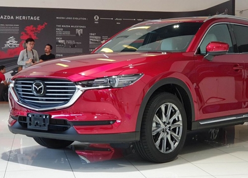 Mazda CX-8 chính thức chốt giá từ 1,149 tỷ đồng tại Việt Nam