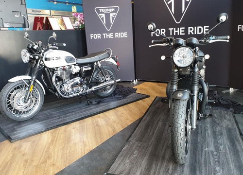 2019 Triumph Boneville T120 Ace and Diamond Edition "đổ bộ" Đông Nam Á, hút phái mạnh