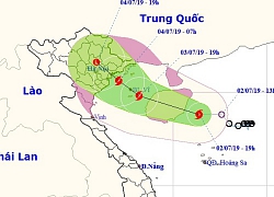 Bão số 2 giật cấp 11 đã vào vịnh Bắc bộ, sẽ đổ bộ Quảng Ninh - Ninh Bình