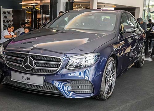 Chi tiết hình ảnh Mercedes-Benz E350 AMG Line sắp ra mắt tại Việt Nam