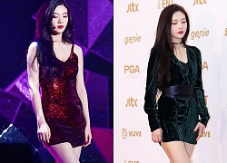 Dáng vừa đẹp lại vừa cao Joy (Red Velvet) cứ chăm chăm 'bỏ bùa' fan bằng kiểu váy khó mặc này