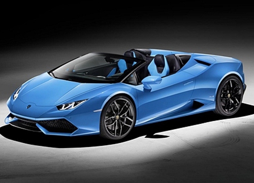 Lamborghini Huracan Spyder ra mắt giá 210.800 USD