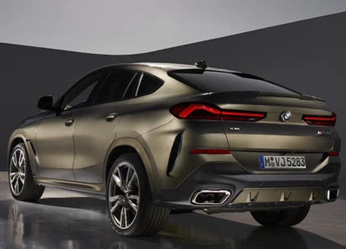 Lộ diện BMW X6 2020 cải tiến dữ dằn hơn