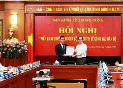 Ông Triệu Tài Vinh làm Phó ban Kinh tế Trung ương