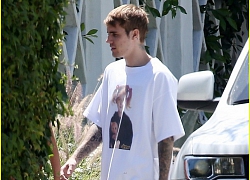 Vợ chồng Justin Bieber lần đầu lộ diện sau "liên hoàn phốt" chấn động Hollywood: Bơ phờ, Hailey gây chú ý hơn cả