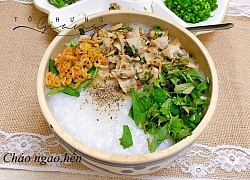 Cháo ngao đậu xanh thơm phức cho bữa sáng, chồng con vét sạch nồi