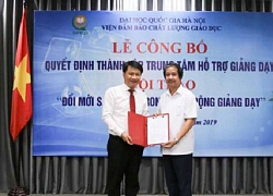 Đại học Quốc gia Hà Nội có Trung tâm Hỗ trợ giảng dạy