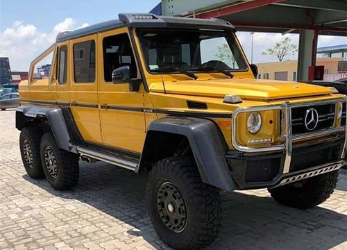 Ngắm Mercedes-AMG G63 6x6 giá 47 tỷ của đại gia Hà Nội