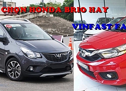 Tầm giá 400 triệu đồng, nên mua Honda Brio hay VinFast Fadil?