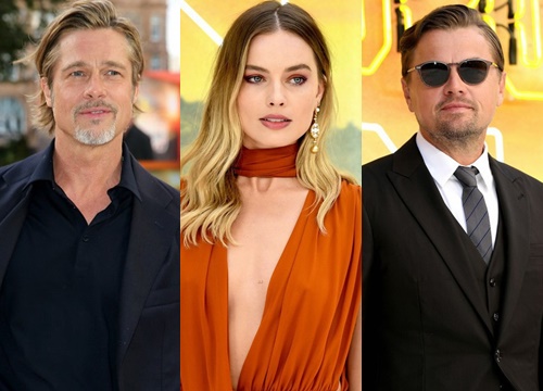 Thảm đỏ "Once Upon a Time": Bộ đôi tài tử Leonardo - Brad Pitt bảnh bao bên "Harley Quinn" đẹp xuất sắc, dàn sao mặc lố lại là tâm điểm