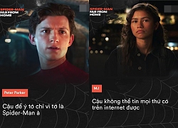 14 câu thoại cảm động trong FAR FROM HOME: Cậu để ý tớ chỉ vì tớ là Spider-Man à?