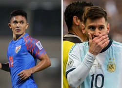 Bóng đá châu Á choáng váng: Sao Ấn Độ ghi bàn vượt Messi, "đe dọa" Ronaldo là ai?