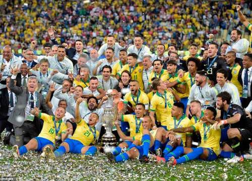 Brazil vô địch Copa America: Mở hội sân nhà, kỷ lục đáng nể như Argentina