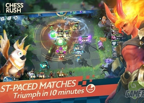 Chess Rush - Auto chess phiên bản Tencent chuẩn bị phát hành, đối đầu với Underlords