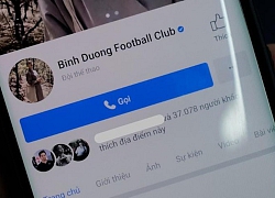 Fanpage CLB Becamex Bình Dương có tích xanh rao bán giá 65 triệu