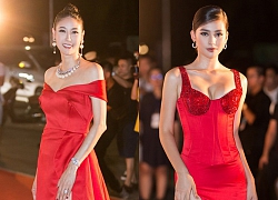 Hoa hậu Tiểu Vy, Hà Kiều Anh đẹp quyến rũ trên thảm đỏ Miss World Việt Nam