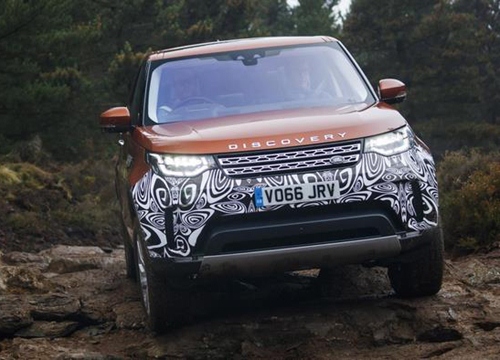 Lái thử nguyên mẫu Land Rover Discovery mới