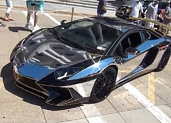 Lamborghini Aventador SV bọc crôm hàng độc