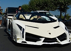 Lamborghini Veneno Roadster trắng - 'quái thú' siêu hiếm