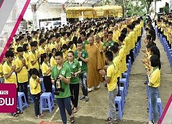 Nhiều cha mẹ gửi con vào chùa học sống tốt