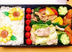 Những hộp cơm bento thịnh soạn của cô nàng "khéo hết phần người ta" chuẩn bị cho chồng