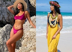 Nicole Scherzinger khoe dáng 'bốc lửa' trên biển Hawaii