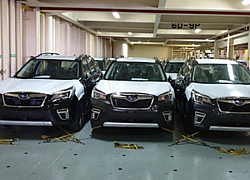 Subaru Forester 2019 nhập Thái cập cảng Sài Gòn