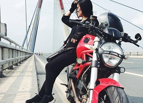 Trò chuyện với nữ biker Việt đam mê Ducati và thể hình